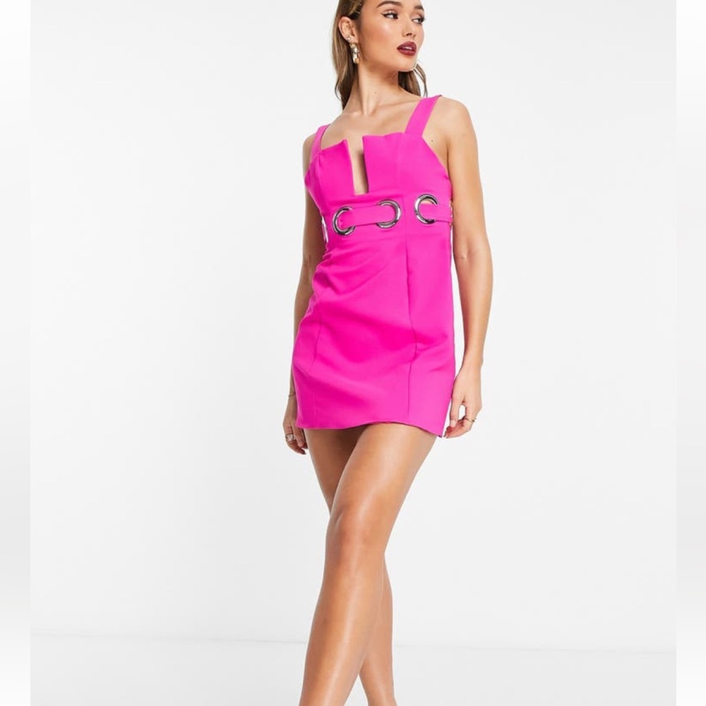Pink ASOS dress 💕🪩 Size 4
